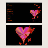 Rainbow heart and Butterfly (Devant & derrière)