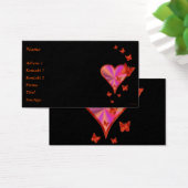 Rainbow heart and Butterfly (Bureau)