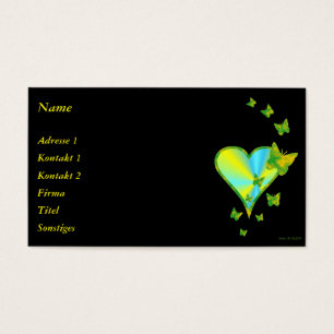 Rainbow heart and Butterfly