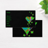 Rainbow heart and Butterfly (Bureau)