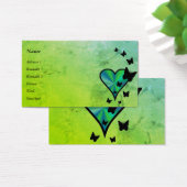 Rainbow heart and Butterfly (Bureau)