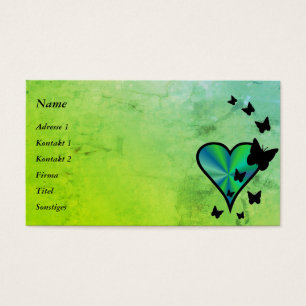 Rainbow heart and Butterfly