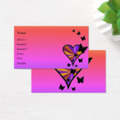 Rainbow heart and Butterfly (Bureau)