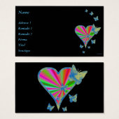 Rainbow heart and Butterfly (Devant & derrière)