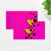 Rainbow heart and Butterfly (Bureau)