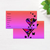 Rainbow heart and Butterfly (Bureau)