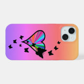 Rainbow heart and Butterfly (Verso Horizontal)