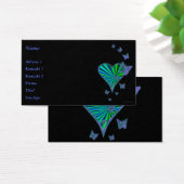 Rainbow heart and Butterfly (Bureau)