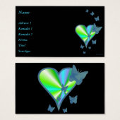 Rainbow heart and Butterfly (Devant & derrière)