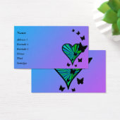 Rainbow heart and Butterfly (Bureau)