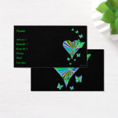 Rainbow heart and Butterfly (Bureau)