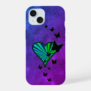 Rainbow heart and Butterfly
