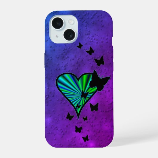 Rainbow heart and Butterfly (Verso)