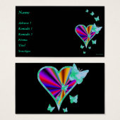 Rainbow heart and Butterfly (Devant & derrière)