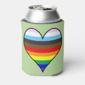 Rainbow Heart Blikjeskoeler (Blikje Achterkant)