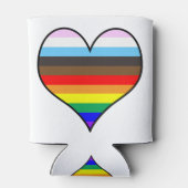 Rainbow Heart Blikjeskoeler (Achterkant)