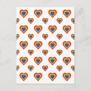 Rainbow Heart Briefkaart