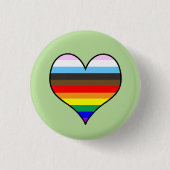 Rainbow Heart Button (Voorkant)