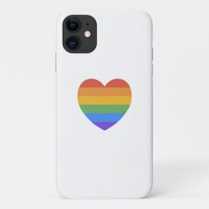 Rainbow Heart iPhone 11 Hoesje