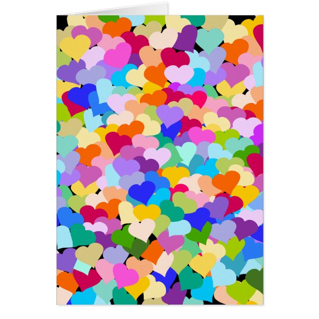 Rainbow Heart Confetti (Voorkant)
