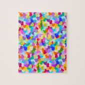 Rainbow Heart Confetti Legpuzzel (Verticaal)