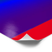 RAINBOW HEART DOVE PERFECT POSTER (Hoek)