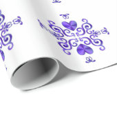 Rainbow Heart en Lily Cadeaupapier (Rol Hoek)