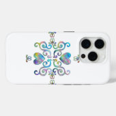Rainbow Heart en Lily Case-Mate iPhone Case (Achterkant (horizontaal))