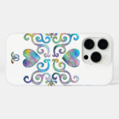 Rainbow Heart en Lily Case-Mate iPhone Case (Achterkant (horizontaal))