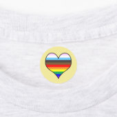 Rainbow Heart Étiquettes (Apposé)