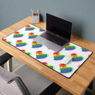 Rainbow Heart Flag Fier papa LGBT Gay pride Mois