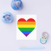 RAINBOW HEART FLYER (Enkel)