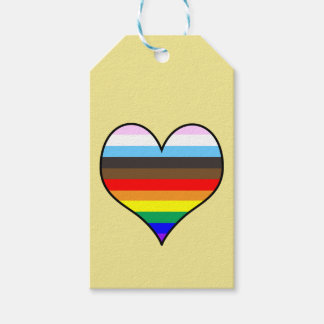 Rainbow Heart Gift Labels Cadeaulabel