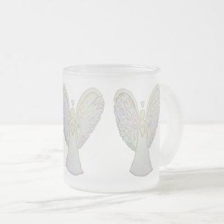 Rainbow Heart Guardian Angel Coffee Cup of Mok