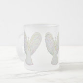 Rainbow Heart Guardian Angel Coffee Cup ou Mug (Devant gauche)
