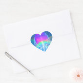 Rainbow Heart Hart Sticker (Envelop)