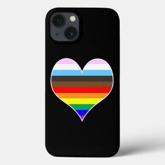Rainbow Heart Hoesje-Mate iPhone Case