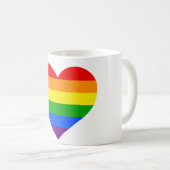 "RAINBOW HEART" KOFFIEMOK (Voorkant rechts)