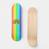 Rainbow Heart LGBTQ+ Skateboard (Recto)