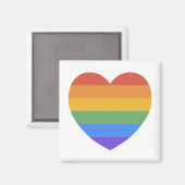 Rainbow Heart Magneet (Voorkant / Achterkant)