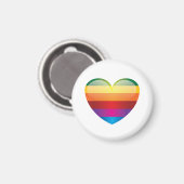 Rainbow Heart Magneet (Voorkant / Achterkant)