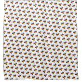 Rainbow Heart Motif rideau de douche (Devant)