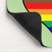 Rainbow Heart Muismat (Hoek)