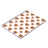 Rainbow Heart Notitieboek (Linkerzijde)