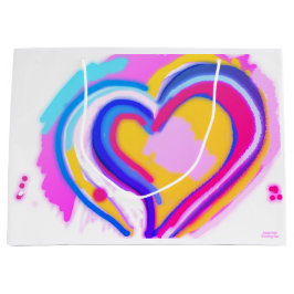 RAINBOW HEART ORIGINAL ART Cadeautas