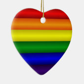 Rainbow Heart Ornament (Rechts)