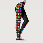 Rainbow Heart Pastel Leggings (Rechts)