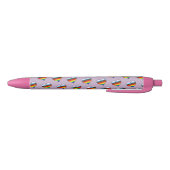 Rainbow Heart Pattern Black Ink Pen (Bodem)