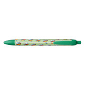 Rainbow Heart Pattern Black Ink Pen (Achterkant)