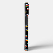 Rainbow Heart Pattern Hoesje-Mate iPhone Case (Achterkant / Rechts)
